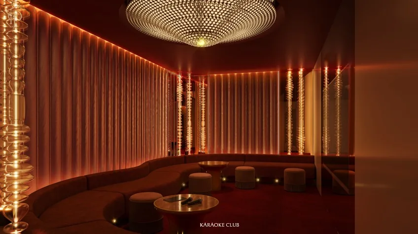 Premium banquet area at CRC The Peridona Greater Noida