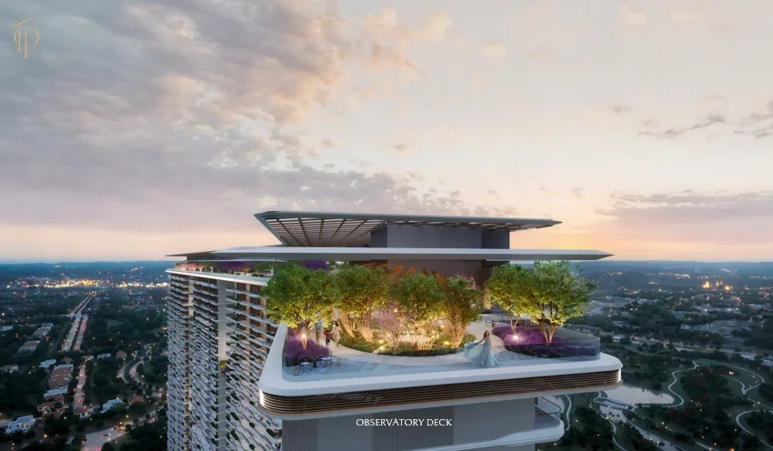 Observatory deck at CRC The Peridona Greater Noida