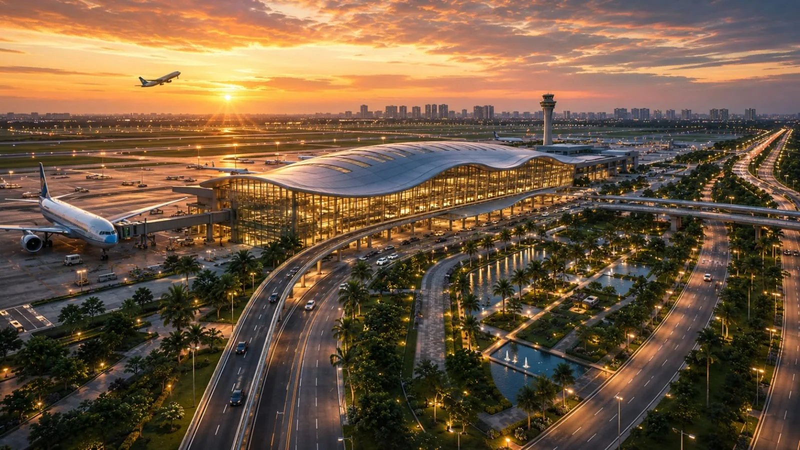 Jewar International Airport near CRC The Peridona
