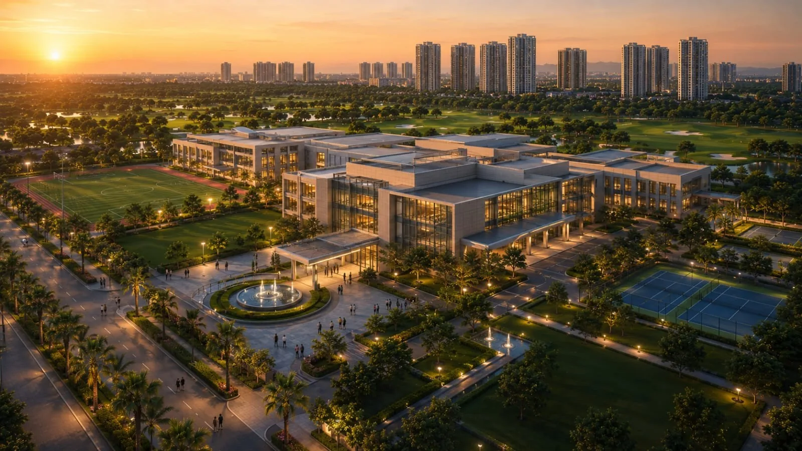 International schools near CRC The Peridona Greater Noida